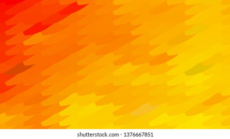 Red and Yellow Geometric Shapes Background Vector