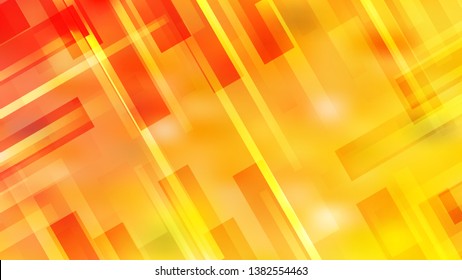 Red and Yellow Geometric Shapes Background Vector Graphic