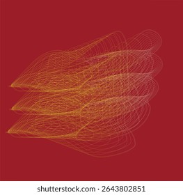 Red and yellow gradient background