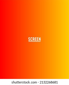 Red and yellow gradient background. design for UI designer, web design, wallpaper, etc.