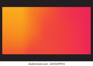 Red to Yellow Gradient Background - Vibrant Abstract Digital Design