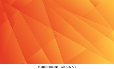 Red and yellow gradient polygon abstract background for brochure flyer banner template design