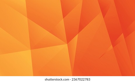 Red and yellow gradient polygon abstract background for brochure flyer banner template design