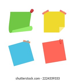 red, yellow, green and blue folding paper. good for clipart etc
