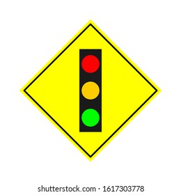 Red Yellow Green Light Instructions Stock Vector (royalty Free) 1617303778