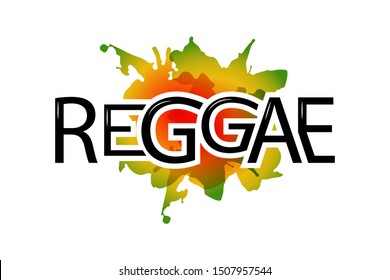 Red Yellow Green Reggae Background Reggae Stock Vector (Royalty Free ...