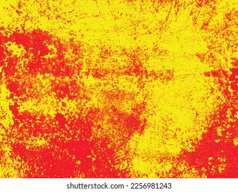Red and yellow grunge background created by nature. UHD 4K wallpaper. For screen, desktop, site design, overlay, stencil, background, stylization, design and polygraph design. Good texture
