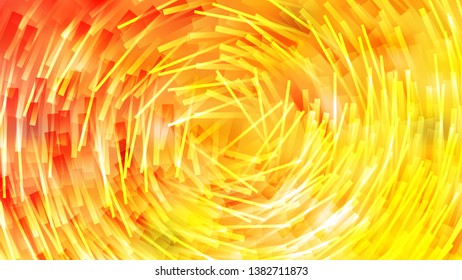 Red and Yellow Irregular Circular Lines Background