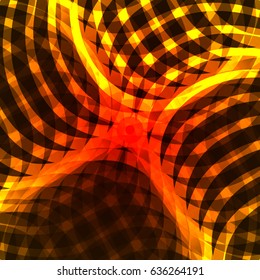 Red yellow  luminous shine abstract background. Vector background