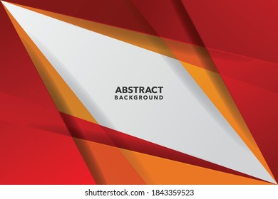 red and yellow modern abstract background
