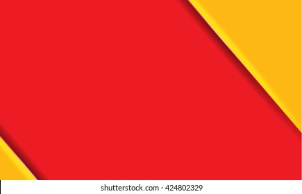 Red And Yellow Modern Material Design Vector Background