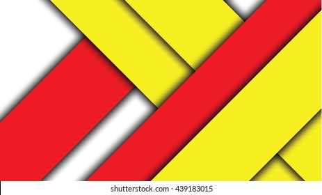 red and yellow modern material design vector background.Eps10 vector illustration. 