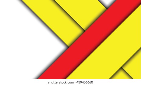red and yellow modern material design vector background.Eps10 vector illustration. 