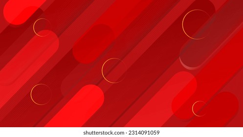 Red yellow and orange abstract background with modern trendy fresh colors for presentation design, flyer, social media cover, web banner, modern technology banner