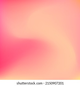 roter gelber Pfirsichfarbener, trendiger Flussverlauf-Farbverlauf-Hintergrund. rosafarbene Sonnenaufgangskurve warme schwenke Farbmesh. Hell flüssiges Fluid Lebhafter Aquarell-Hintergrund. Pastellsonnenbeschlag Orange Neon Design Picture.