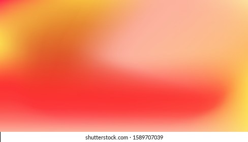 Red Yellow Pink Tropical Gradient Background  Elegant Colorful Vibrant Unfocused Horizontal Banner  Liquid Neon Bright Trendy Wallpaper  Fluorescent Noble Vector Color Overlay  80s Glam Gradient Paper