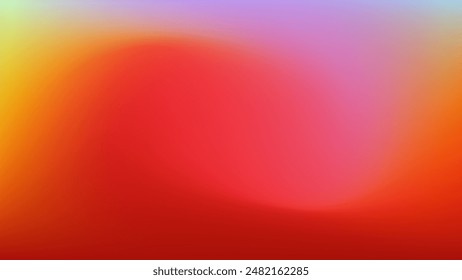 Red yellow purple wavy gradient mesh abstract background nice for wallpaper or banner