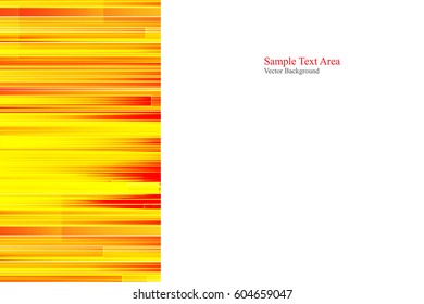 Red and yellow shiny hi-tech motion background. Vector design
