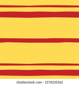 red yellow stripes seamless pattern