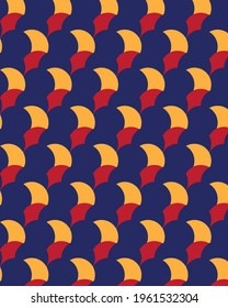 Red and Yellow suns background