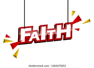 red and yellow tag faith