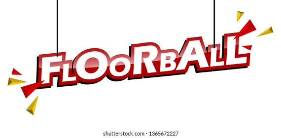 red and yellow tag floorball