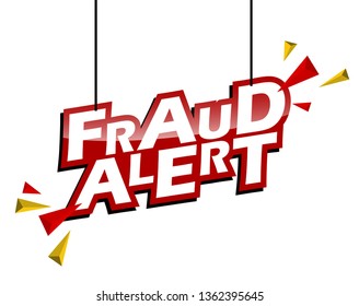 red and yellow tag fraud alert