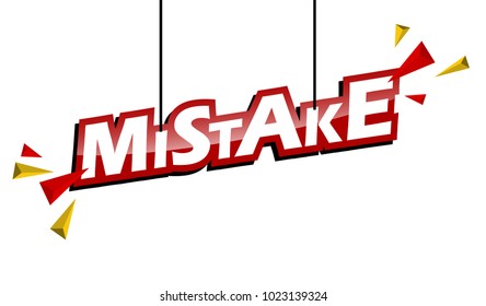 red and yellow tag mistake