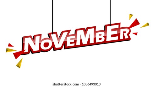 red and yellow tag november