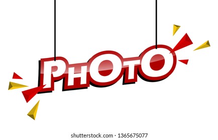 red and yellow tag photo