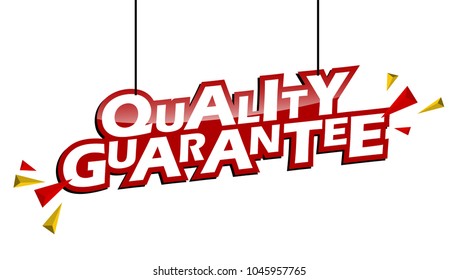 red and yellow tag quality guarantee