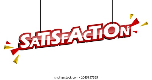 red and yellow tag satisfaction