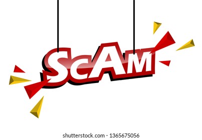 red and yellow tag scam