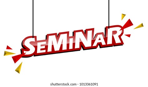 red and yellow tag seminar