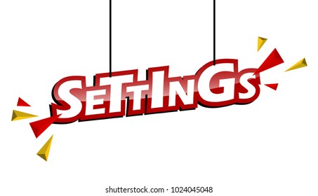 red and yellow tag settings