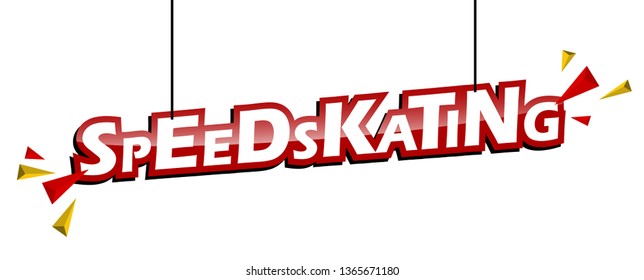 red and yellow tag speedskating