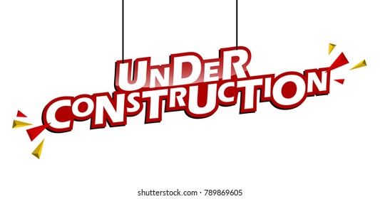 red and yellow tag under conctruction