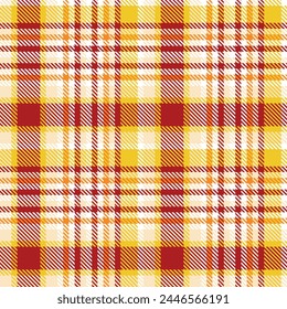 Red Yellow Tartan Pattern Seamless. Sweet Checker Pattern for Shirt Printing, clothes, Dresses, Tablecloths, Blankets, Bedding, Paper, quilt, fabric and Other Textile Products.