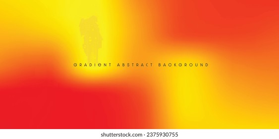 Red and yellow tones gradient background. Blur pattern. Modern banner template design with space for your text. Vector illustration