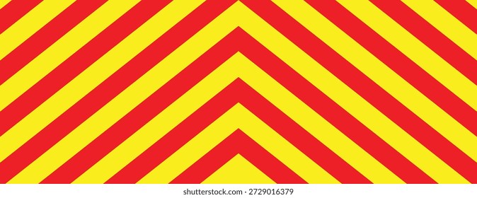 Red and yellow warning background illustration