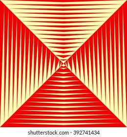 Red yellowish abstract background. Psychedelic wallpaper. Vector illustration