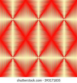 Red yellowish abstract background. Psychedelic wallpaper. Vector illustration