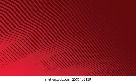 Red zig zag pattern abstract background for backdrop or presentation