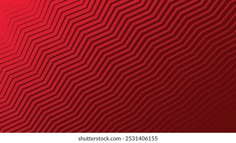 Red zig zag pattern abstract background for backdrop or presentation