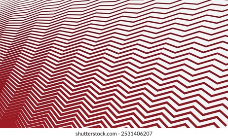 Red zig zag pattern abstract background for backdrop or presentation