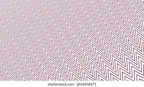 Red Zig Zag Stripes Line Pattern Background for Trendy Fabric Wallpaper Textile and Digital Design