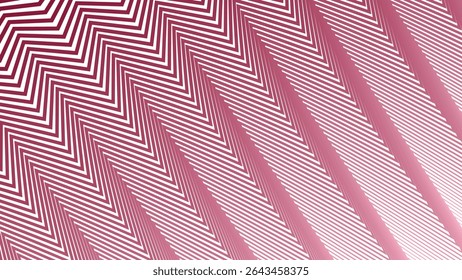 Red Zig Zag Stripes Line Pattern Background for Trendy Fabric Wallpaper Textile and Digital Design