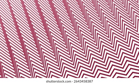 Red Zig Zag Stripes Line Patroon Achtergrond voor Trendy Stof Behang Textiel en Digitaal Ontwerp