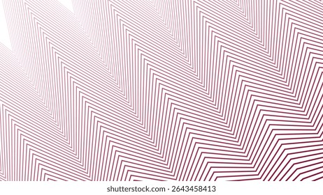 Fondo rojo del patrón de la línea de las rayas de Zig Zag para la materia textil de moda del Fondo de pantalla de la tela y el diseño digital