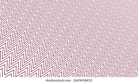 Red Zig Zag Stripes Line Pattern Background for Trendy Fabric Wallpaper Textile and Digital Design
